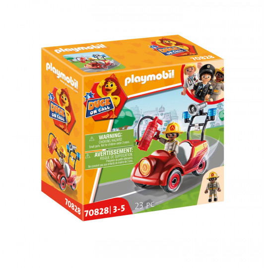 Playmobil DUCK ON CALL - Fire Rescue Mini-Car(70828)