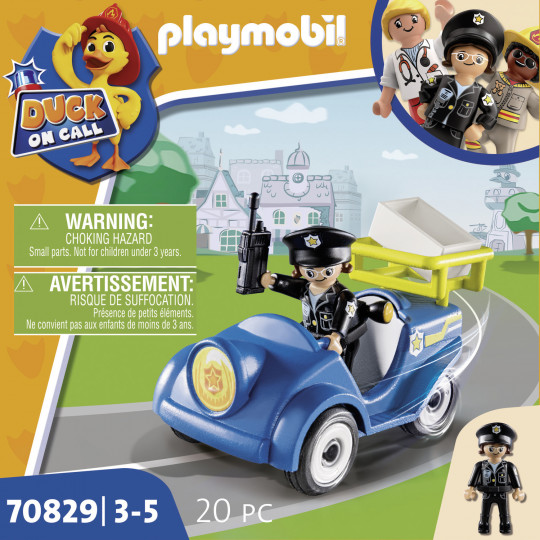 Playmobil DUCK ON CALL - Mini Όχημα Αστυνομίας(70829)