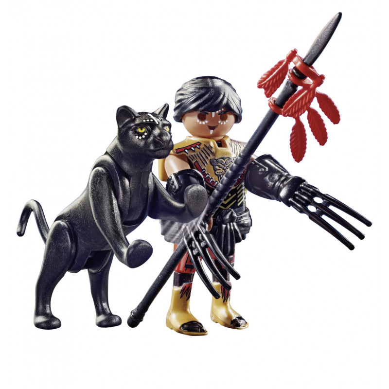 Playmobil Warrior with Panther(70878)