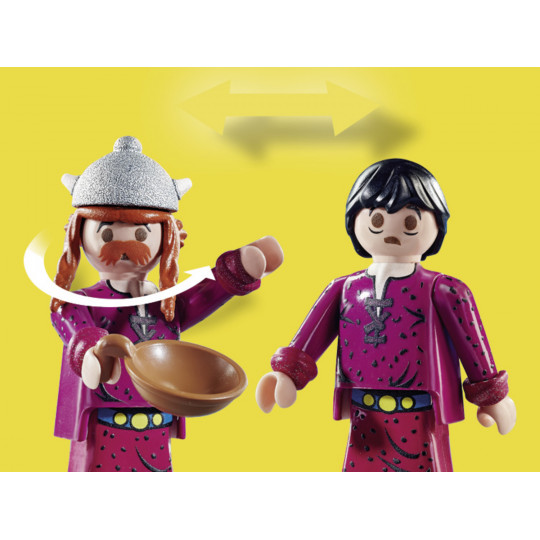 Playmobil Asterix : Getafix with the caldron of Magic Potion(70933)