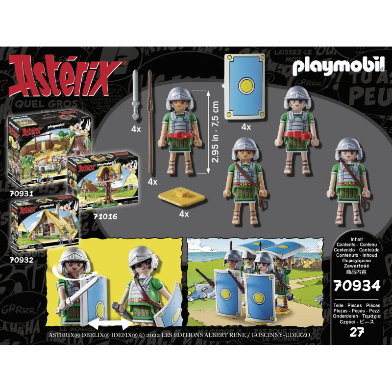 Playmobil Asterix : Ρωμαίοι στρατιώτες(70934)