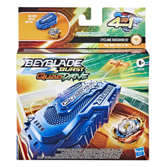 Beyblade Cyclone Fury String Launcher Set (F3320)