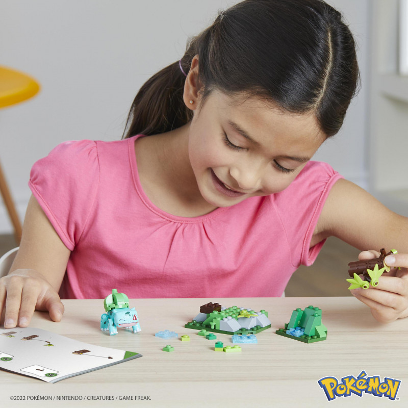 F.P.Mega Bloks Pokemon-Adventure Builder Φιγούρα-2 Σχέδια (HDL75)