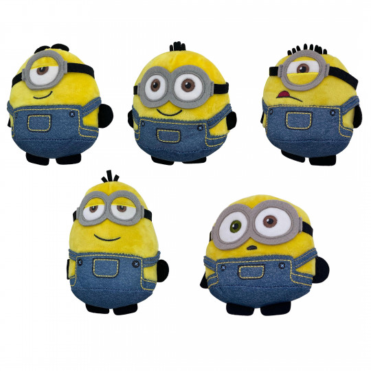 Λούτρινο Minions Squeeze &#039;N Sing με Ήχους - 5 Σχέδια (GNB34)