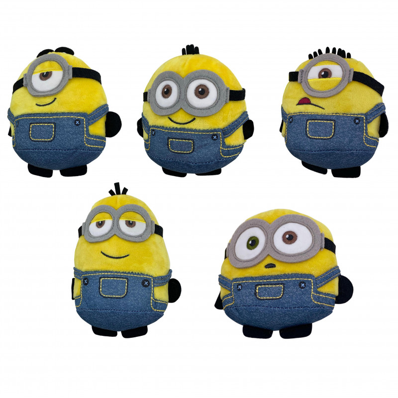 Λούτρινο Minions Squeeze 'N Sing με Ήχους - 5 Σχέδια (GNB34)