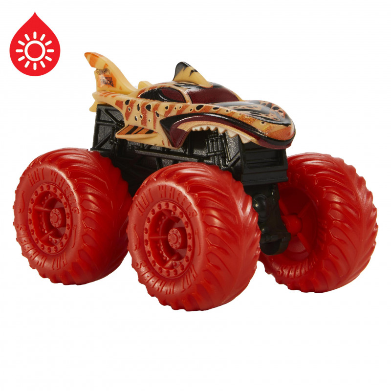 Hot Wheels Οχήματα Monster Trucks Color Reveal (HJF39)