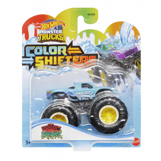 Hot Wheels Monster Trucks Οχήματα Χρωμοκεραυνοί- 4 Σχέδια (HGX06)