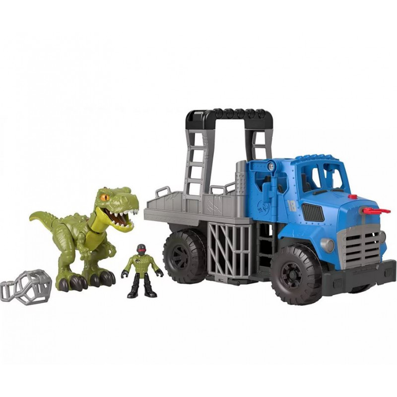 Fisher Price Imaginext-Jurassic World 3 Νταλίκα Απόδρασης (GVV50)