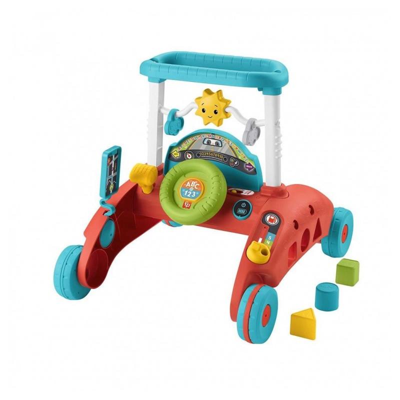 Fisher Price Laugh & Learn Εκπαιδευτική Στράτα-Αυτοκινητάκι 3 Σε 1 (HJP48)