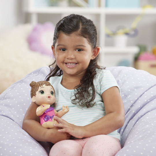 Baby Alive Splash &amp; Snuggle Brown Hair (E8716-E8722)