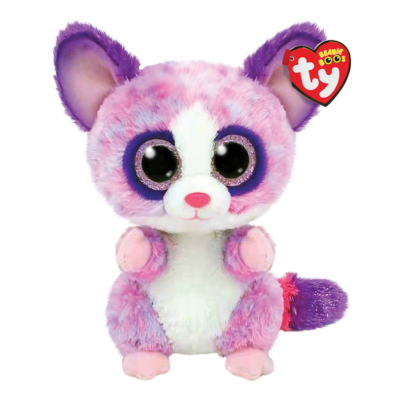 TY Beanie Boos Becca Plush Bush Baby Pink 15cm (1607-36395)