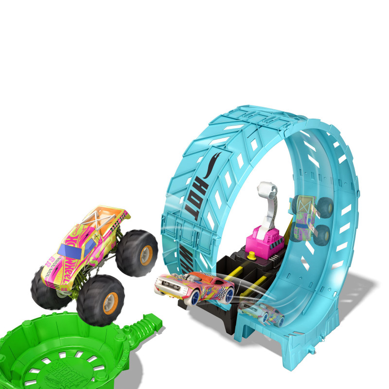 Hot Wheels Monster Trucks Super Loup Glow-in (HBN02)