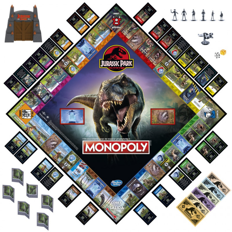 Monopoly Jurassic Park (F1662)