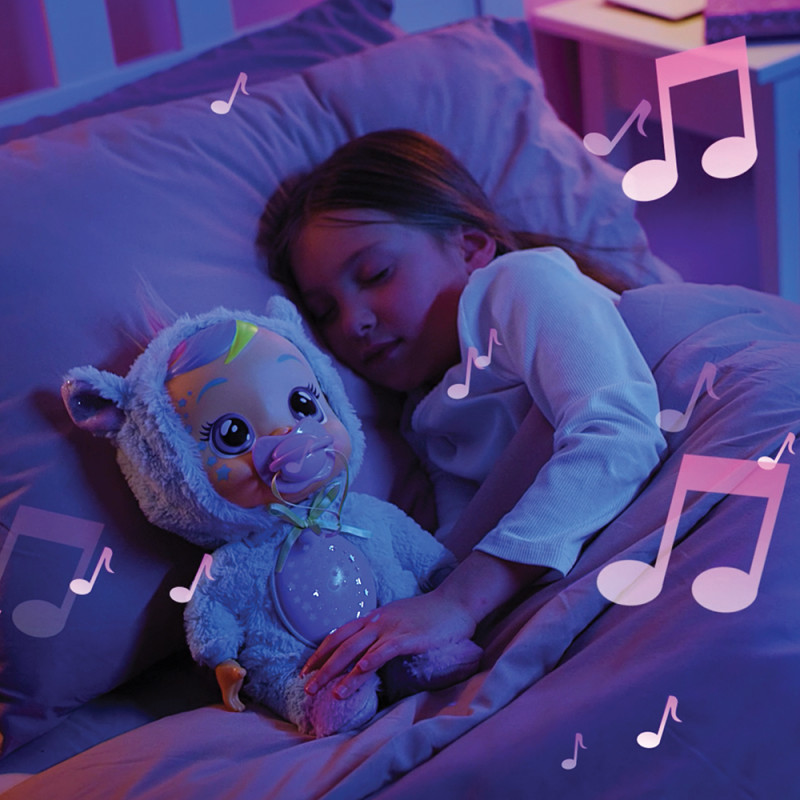 Cry Babies Goodnight Jenna Interactive Baby Doll-Starry Sky projector-Light up Tears And Lullabies (4104-84070)