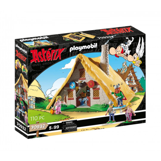 Playmobil Asterix : Η Καλύβα του Αρχηγού Μαζεστίξ(70932)