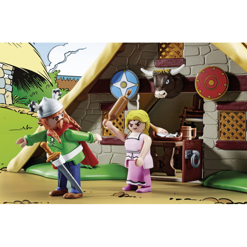 Playmobil Asterix : Η Καλύβα του Αρχηγού Μαζεστίξ(70932)