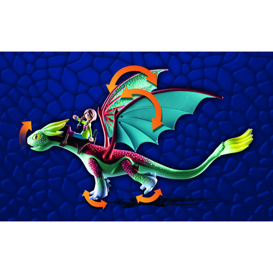 Playmobil Dream Works Dragon-Feathers &amp; Alex (71083)