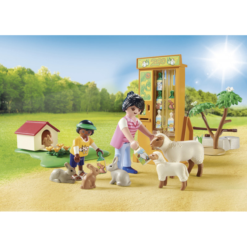 Playmobil Ζωολογικός Κήπος Με Ήμερα Ζωάκια (71191)