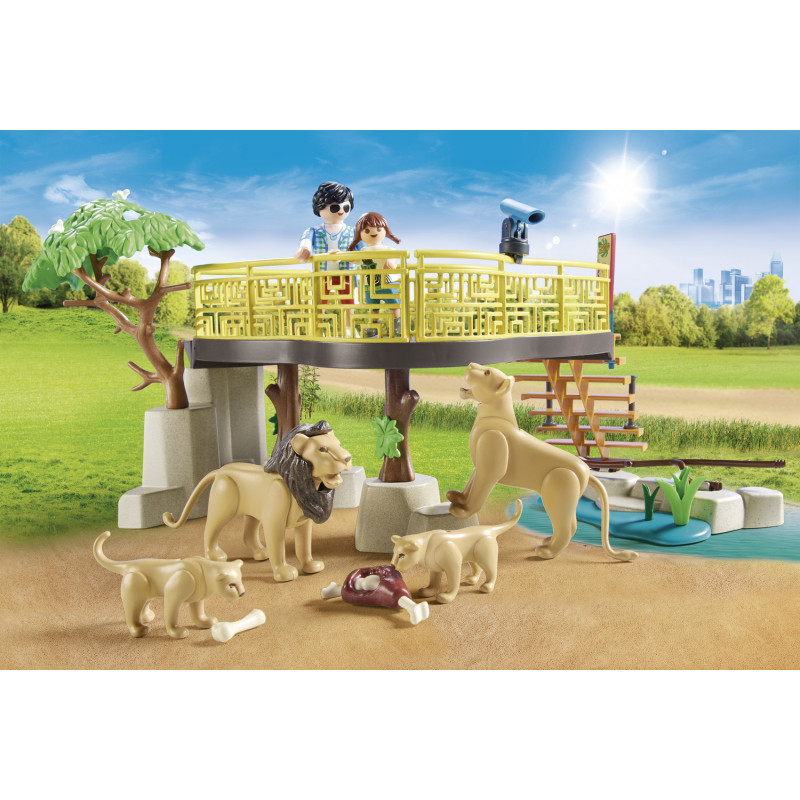 Playmobil Οικογένεια Λιονταριών (71192)