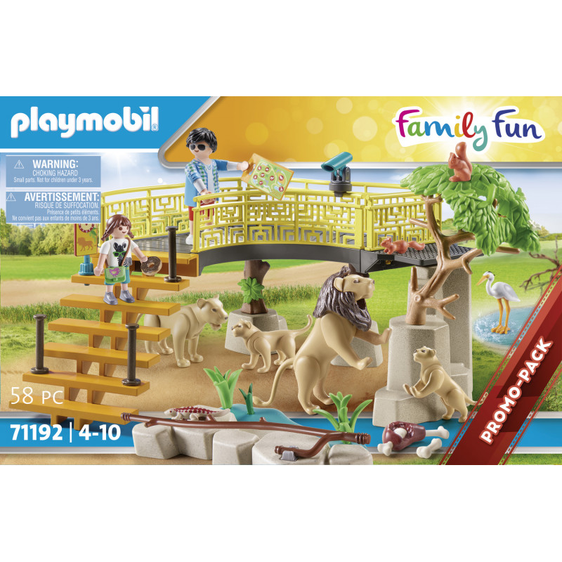 Playmobil Οικογένεια Λιονταριών (71192)