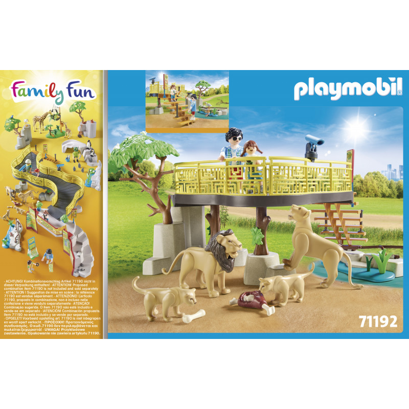 Playmobil Οικογένεια Λιονταριών (71192)