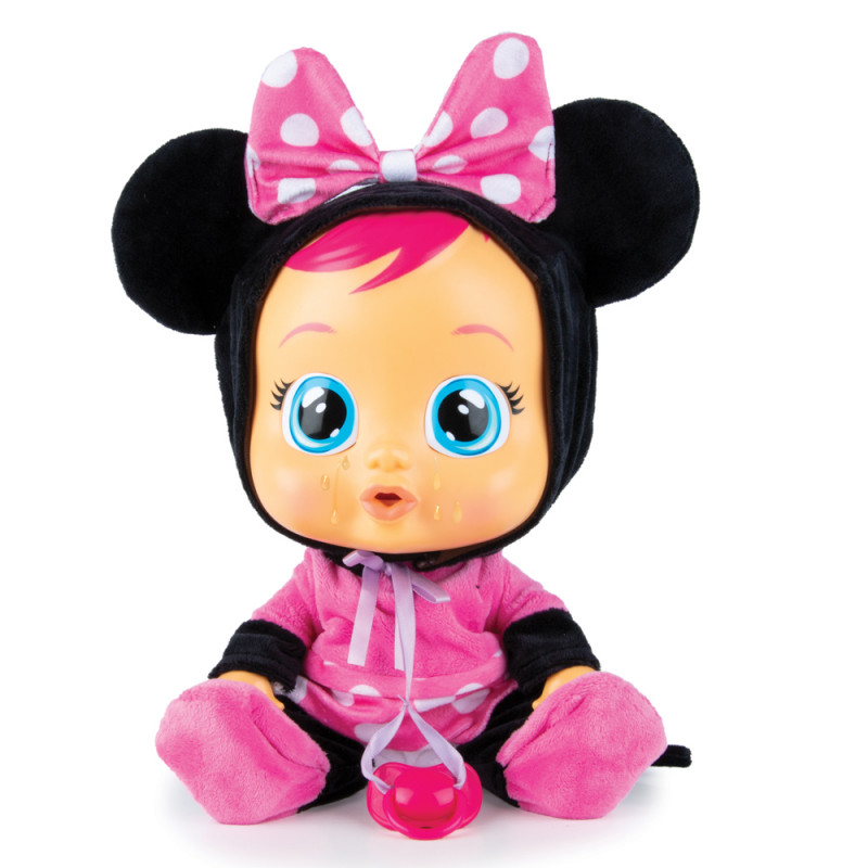 Cry Babies Κλαψουλίνια Disney Minnie - Διαδραστική Κούκλα Ποντικάκι Κλαίει Με Αληθινά Δάκρυα (4104-97865)