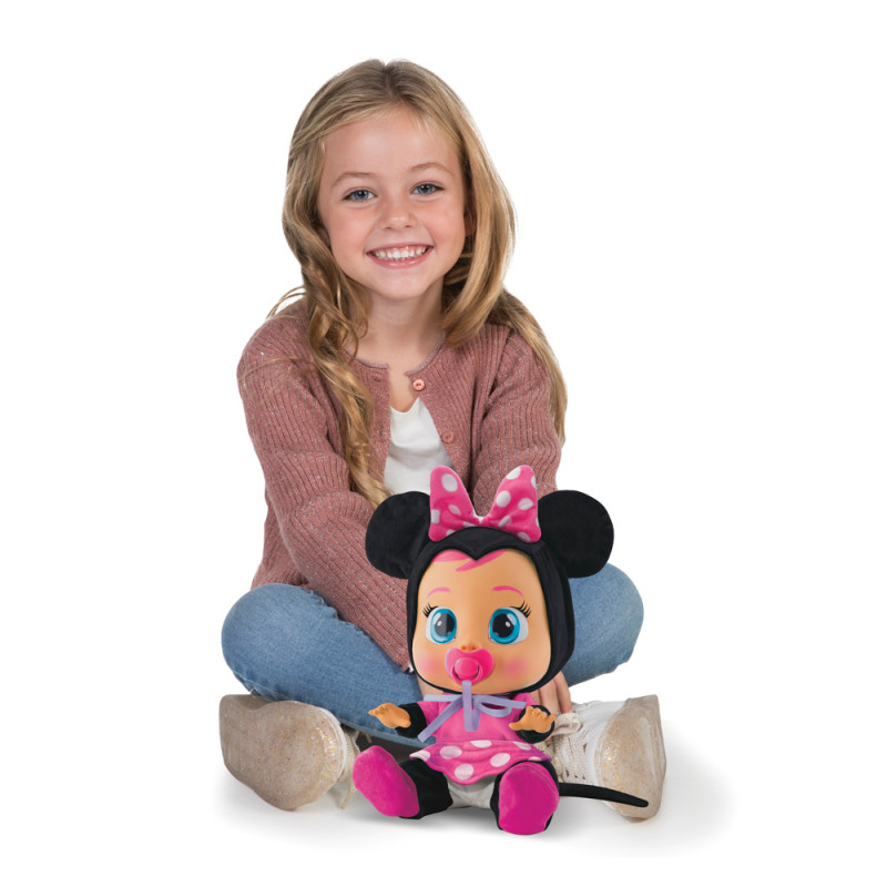 Cry Babies Disney Minnie - Interactive Baby Doll Mouse Cries Real Tears (4104-97865)