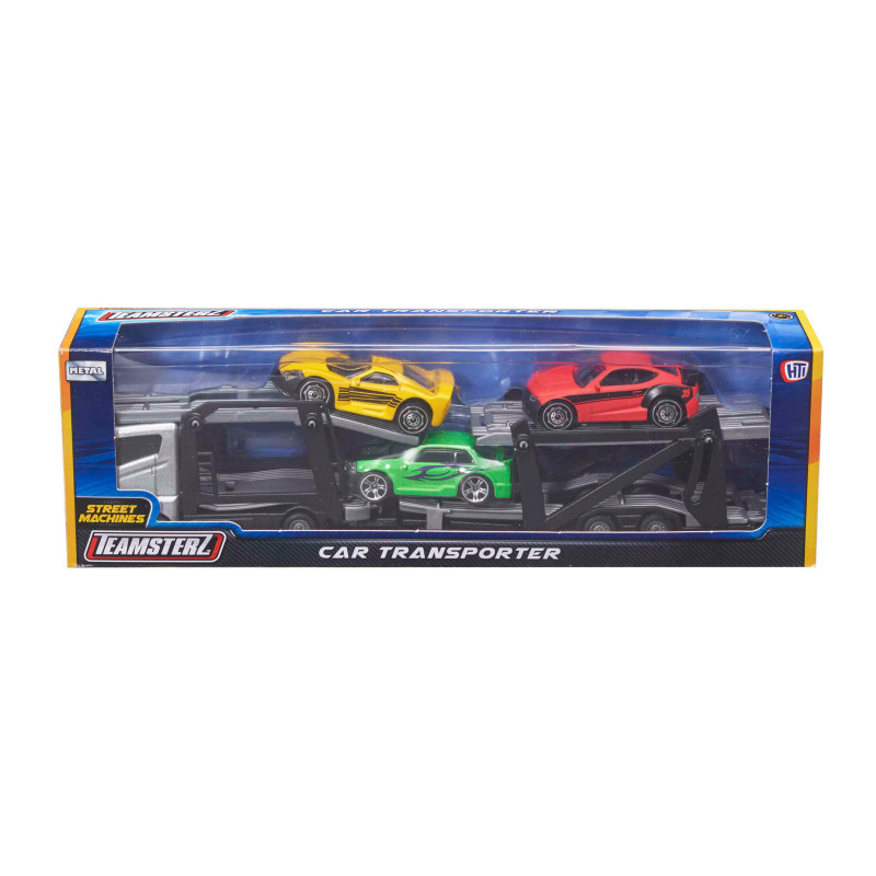 Teamsterz Car Transporter with Die-Cast Cars For Ages 3+ (7535-73621)