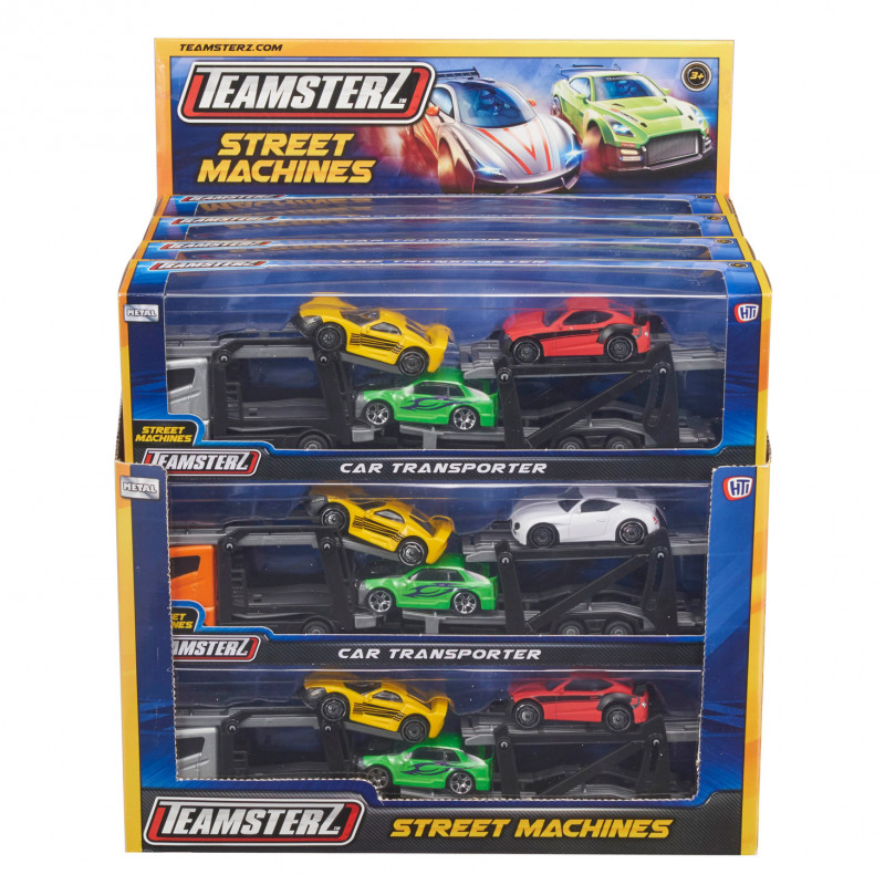 Teamsterz Car Transporter with Die-Cast Cars For Ages 3+ (7535-73621)