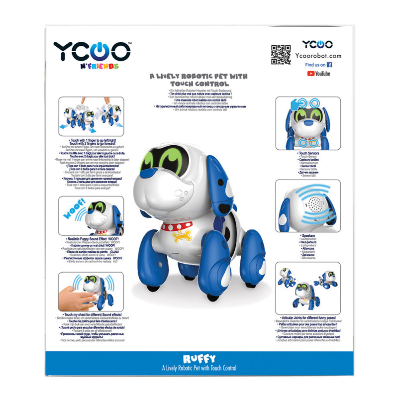 Silverlit Ycoo Ruffy Electronic Robot For Ages 3+ (7530-88567)