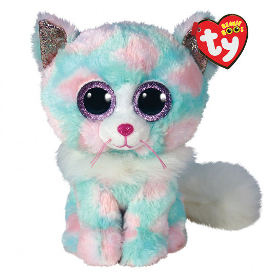 TY Beanie Boos Opal Χνουδωτό Γατούλα Παστέλ 23εκ (1607-37288)