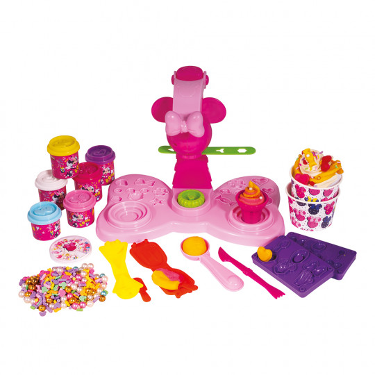 AS Dough Ice Cream Maker With 4 Dough Pots - 3D Caps 280gr And Sprinkles For Ages 3+ (1045-03595)