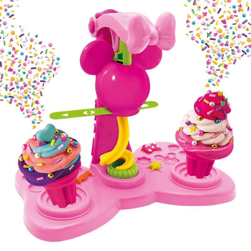 AS Dough Ice Cream Maker With 4 Dough Pots - 3D Caps 280gr And Sprinkles For Ages 3+ (1045-03595)