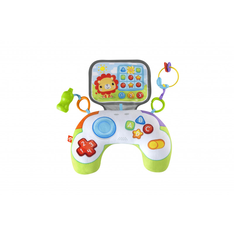 Fisher Price Μαξιλαράκι Δραστηριοτήτων Με Κονσόλα Παιχνιδιού (HGB89)