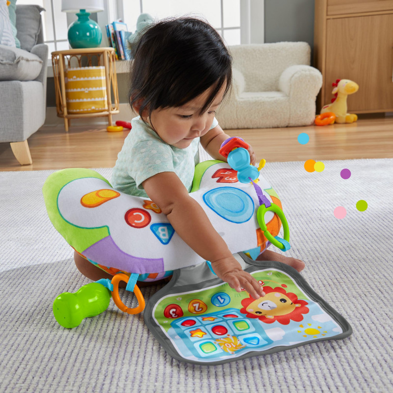 Fisher Price Μαξιλαράκι Δραστηριοτήτων Με Κονσόλα Παιχνιδιού (HGB89)