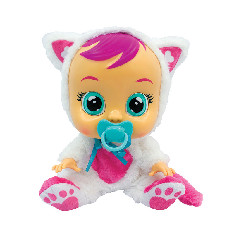 Cry Babies Daisy - Interactive Baby Doll Cat Cries Real Tears With Easter Candle(4104-91658)