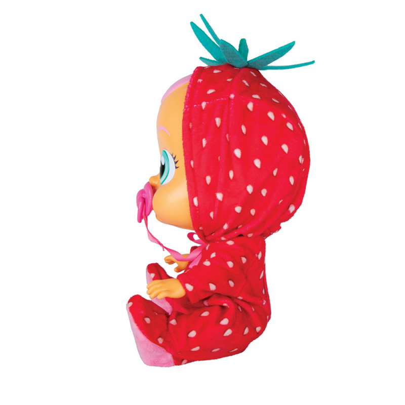 Cry Babies Tutti Frutti Ella - Interactive Baby Doll Strawberry Cries Real Tears With Easter Candle(4104-93812)