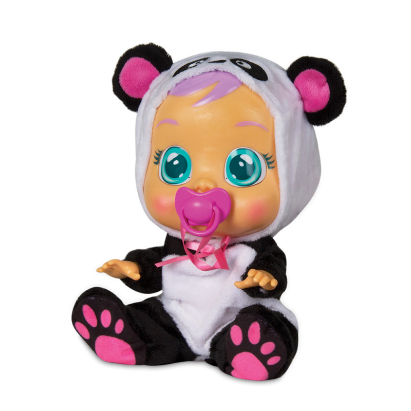 Cry Babies Pandy - Interactive Baby Doll Panda Cries Real Tears(4104-98213)