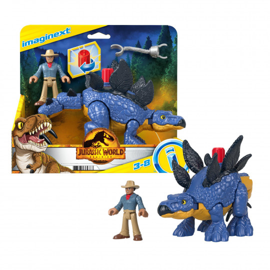 Imaginext Jurassic World Dominion Stegosaurus (GVV65-GVV64)