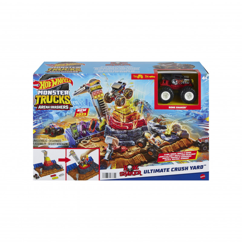 Hot Wheels Monster Trucks Απόλυτο Σετ Συγκρούσεων (HNB96)