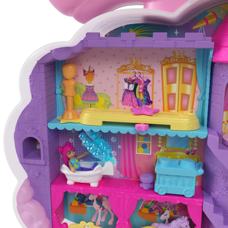 Polly Pocket Polly Μίνι-Σαλόνι Ομορφιάς Μονόκερος (HKV51)