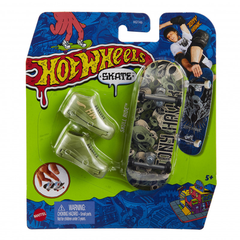 Hot Wheels Skate & Παπούτσια-20 Σχέδια (HGT46)