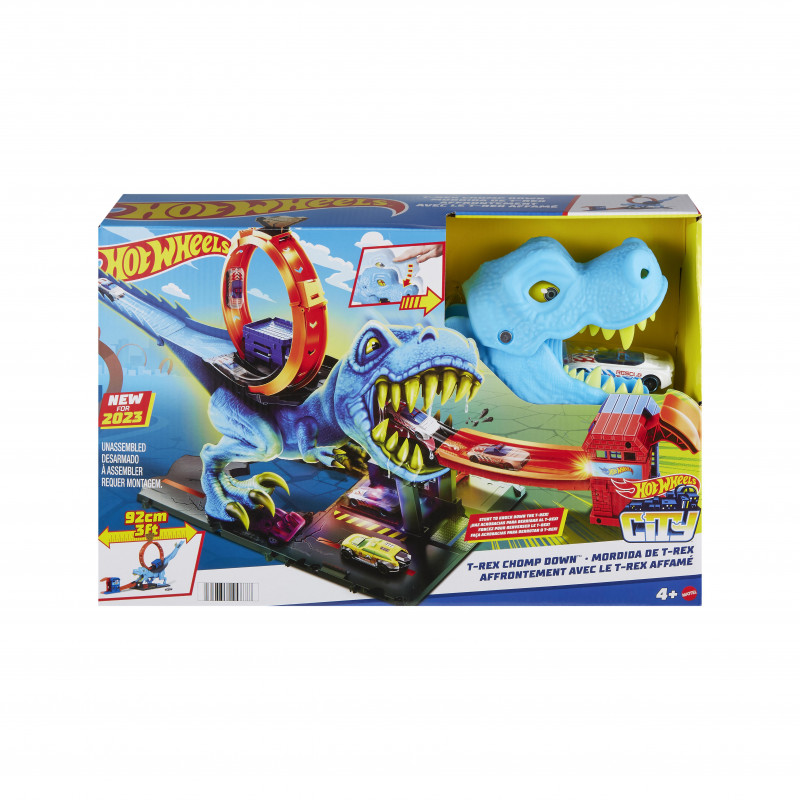 Hot Wheels Πίστα T-Rex City (HKX42)