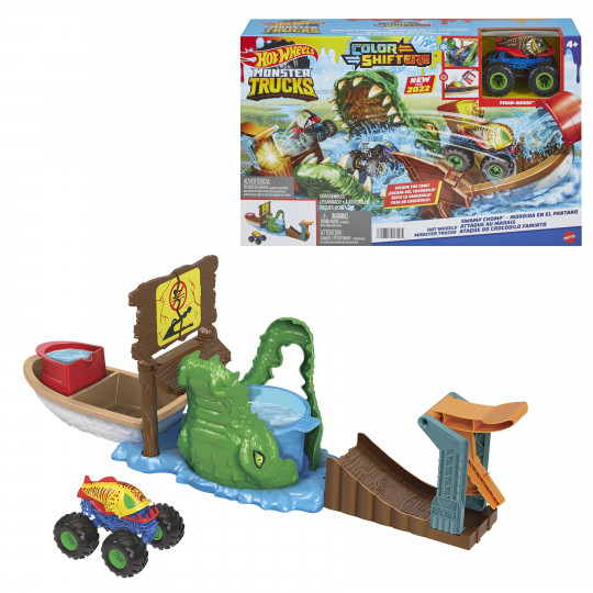 Mattel Πίστα Hot Wheels Swamp Chomp για 4+ Ετών (HGV14)