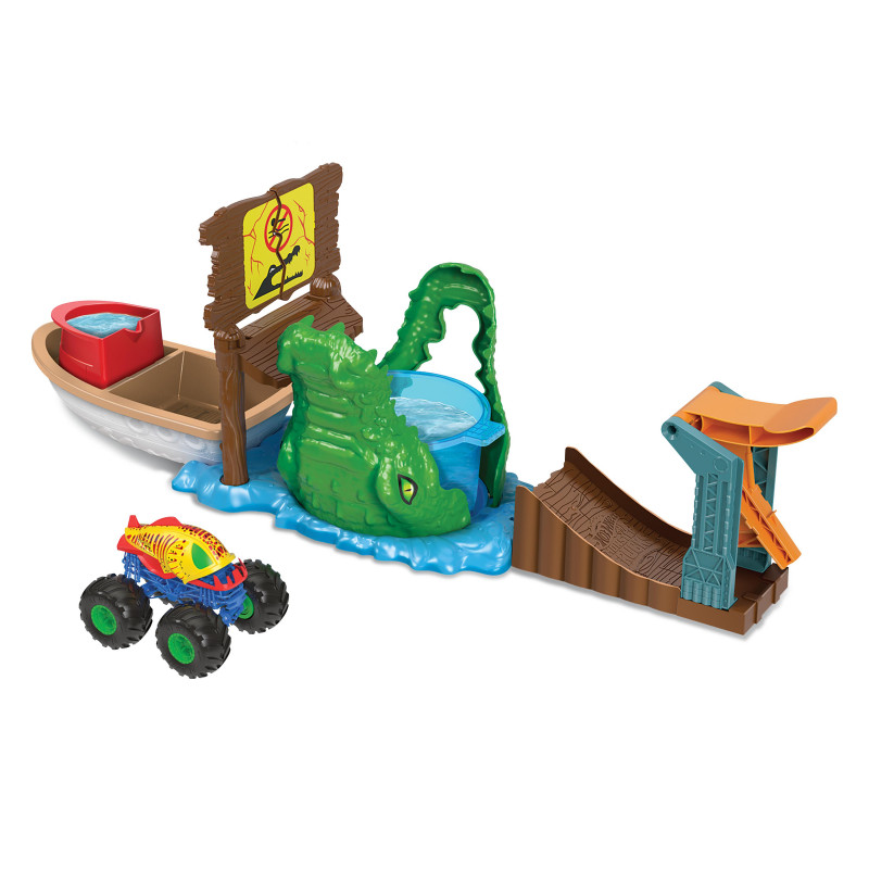 Mattel Πίστα Hot Wheels Swamp Chomp για 4+ Ετών (HGV14)