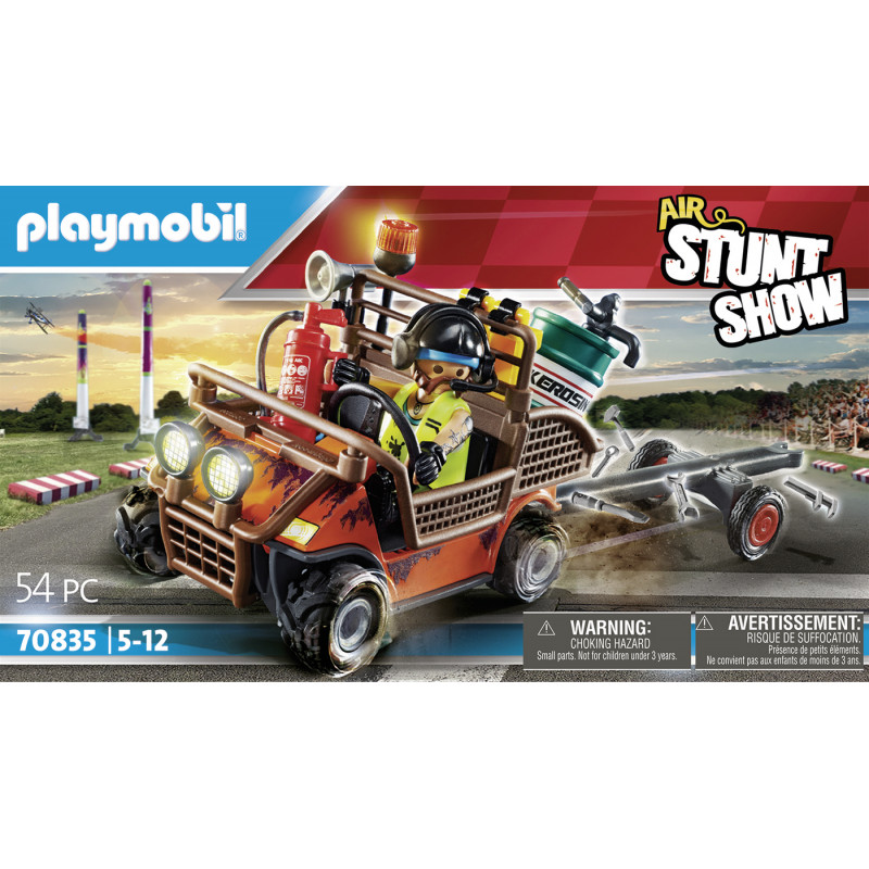 Playmobil Air Stunt Show Κινητή μονάδα επισκευών (70835)